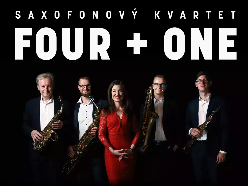 Světová hudba pro 4 saxofony a zpěv - preview image